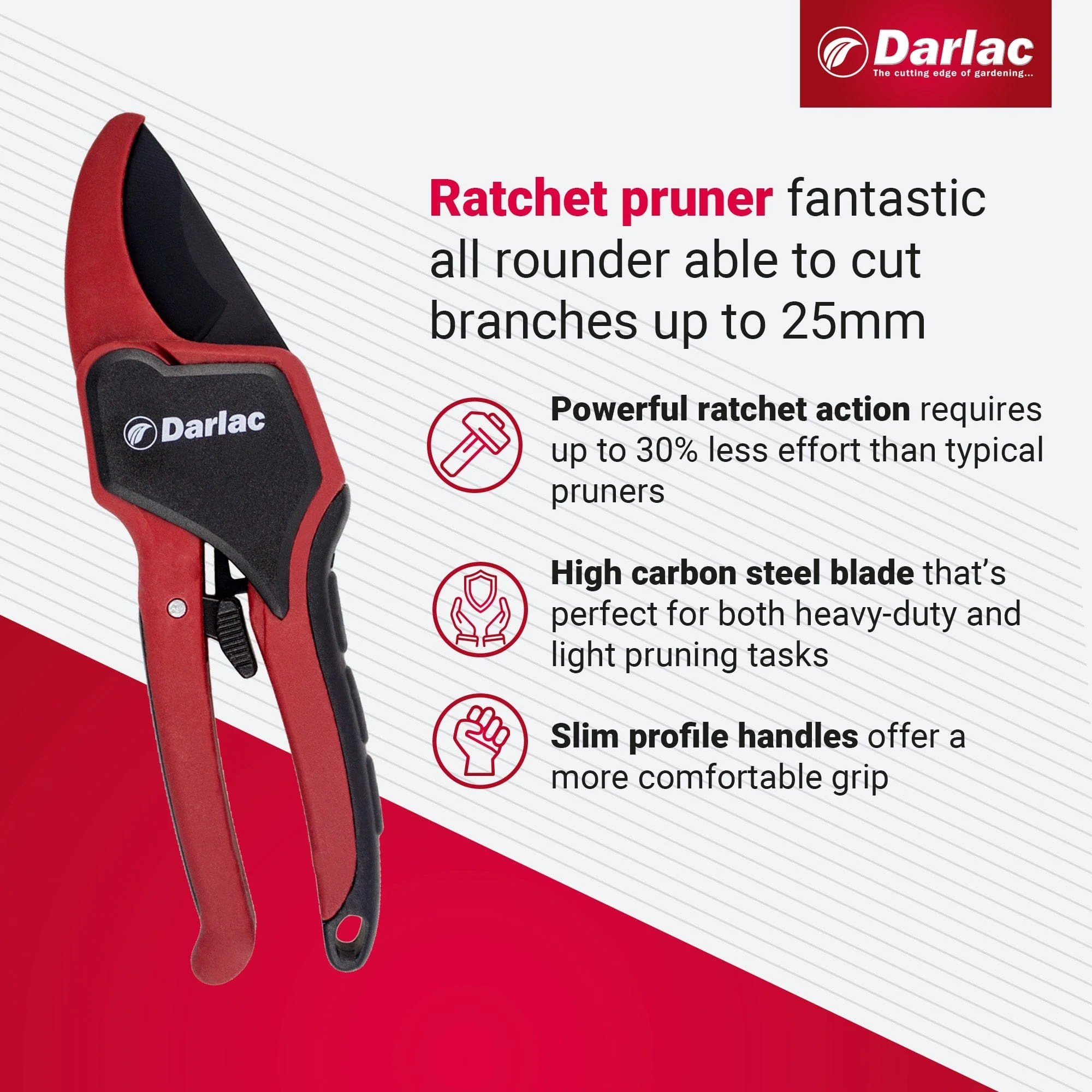 Darlac Classic Ratchet Secateurs - Image 3