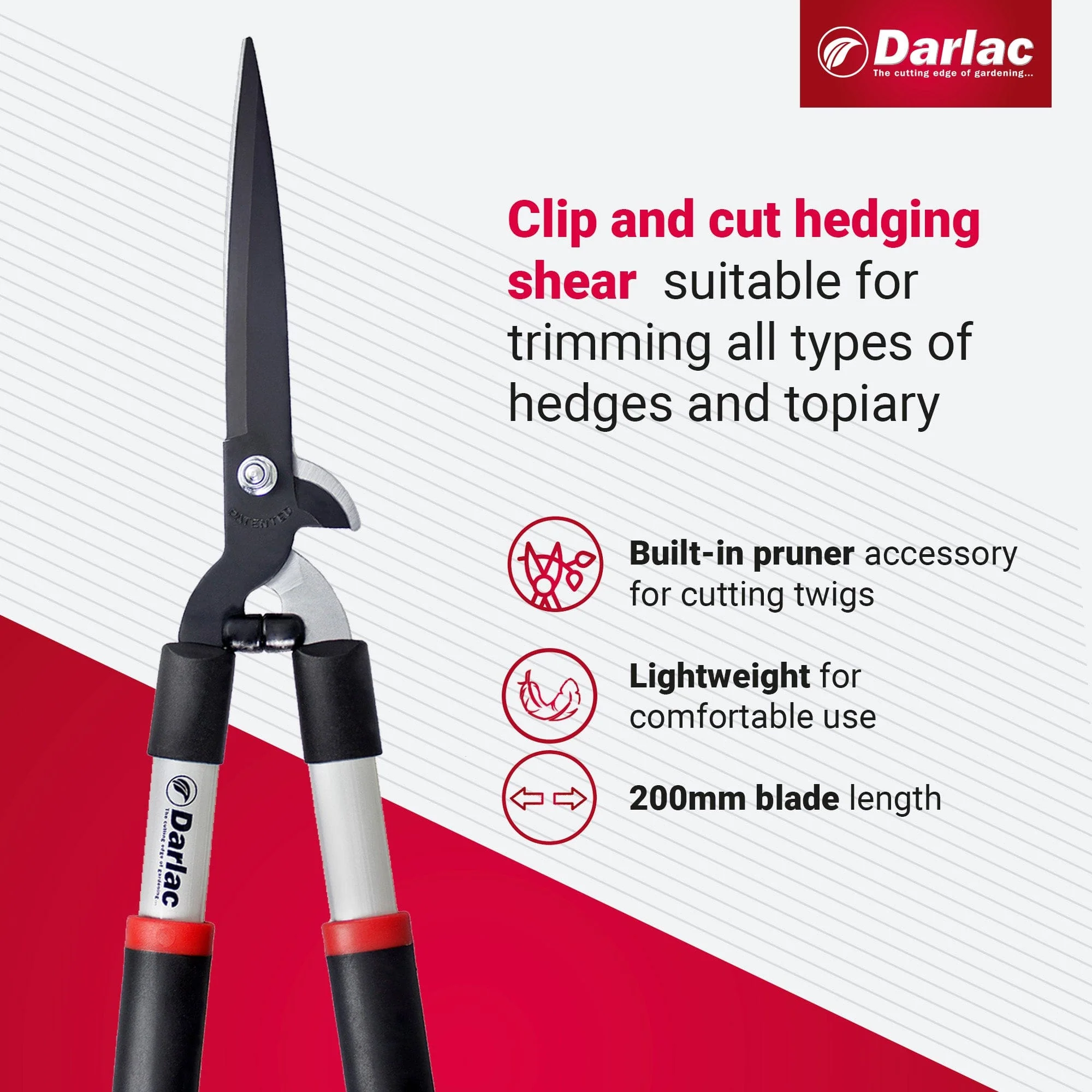 Darlac Clip-N-Cut Hedging Shear - Image 3