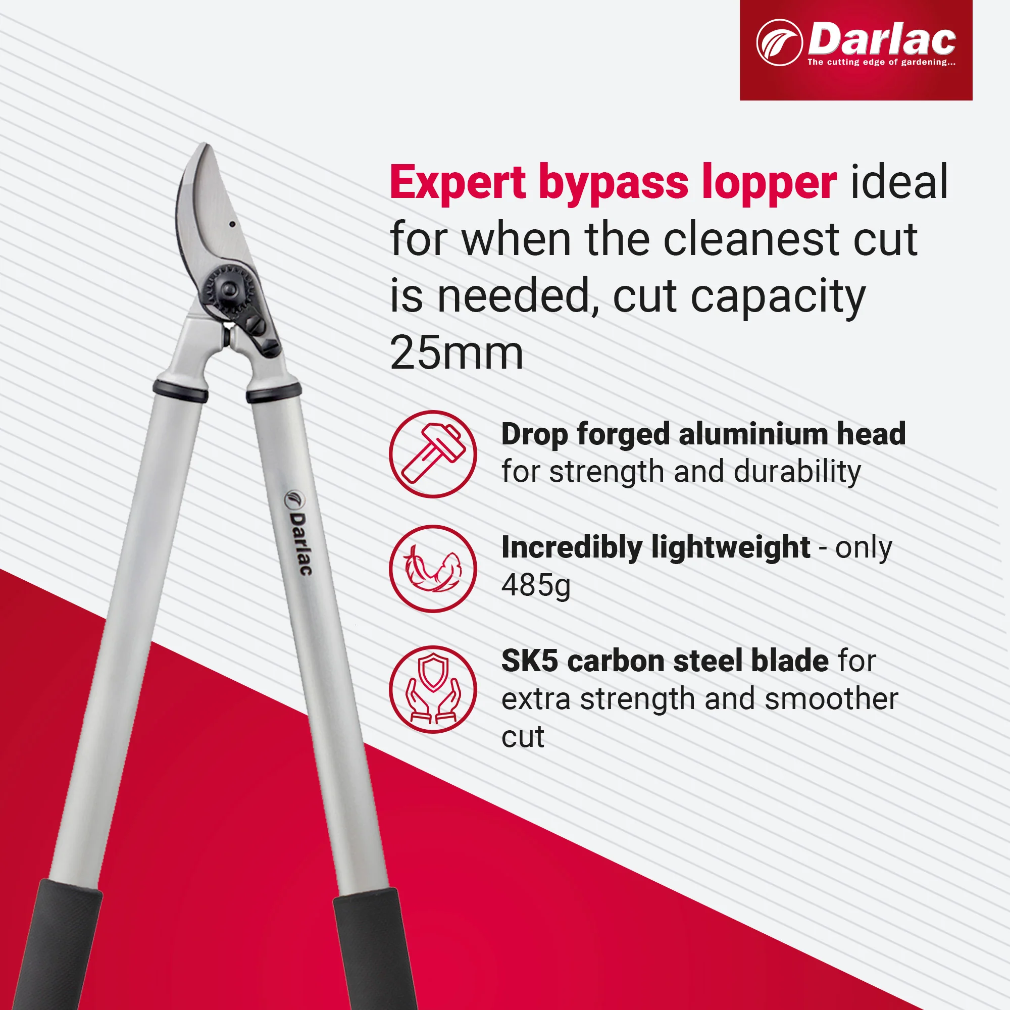 Darlac Expert Fine Bypass Lopper - Image 3