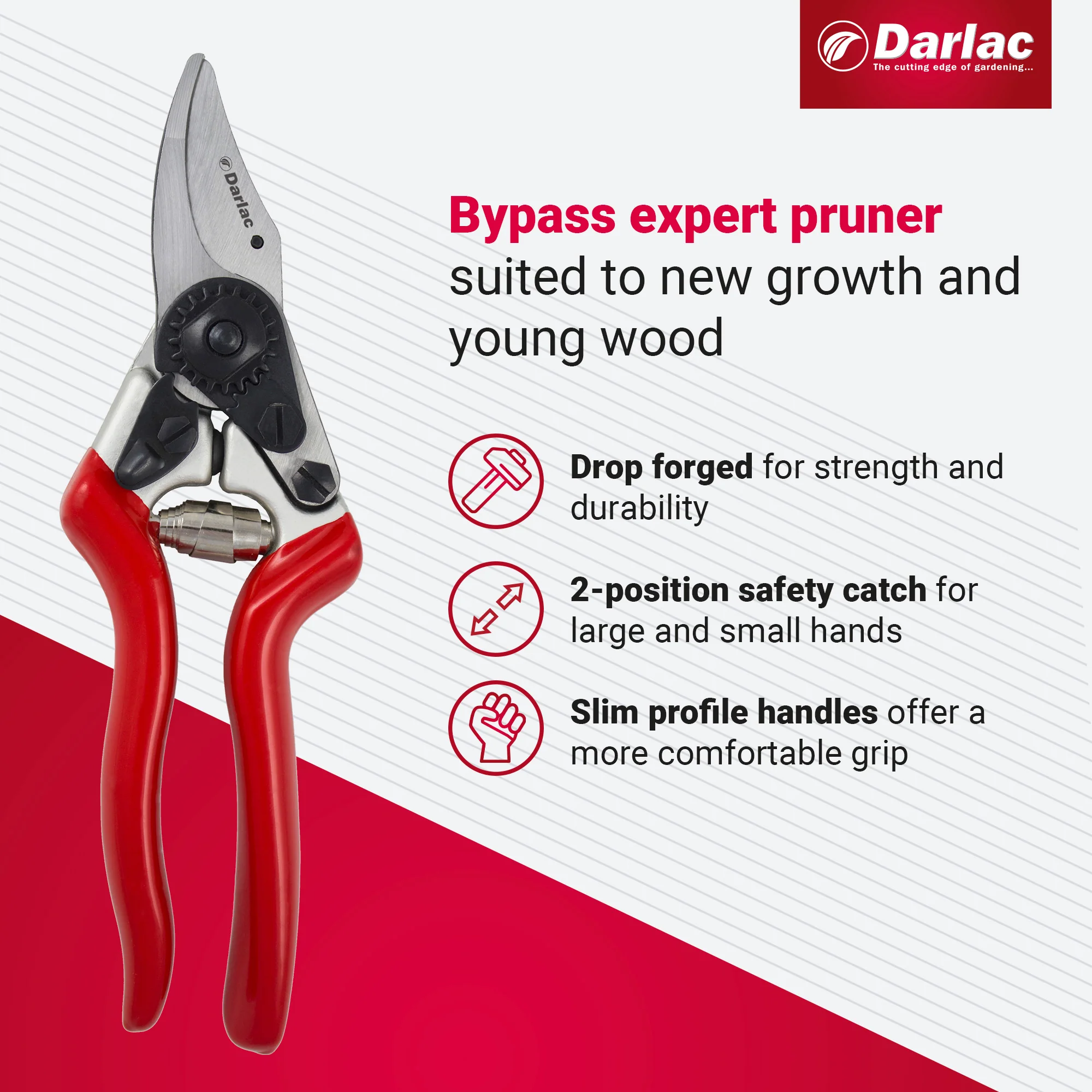 Darlac Expert Fine Bypass Secateur - Image 3