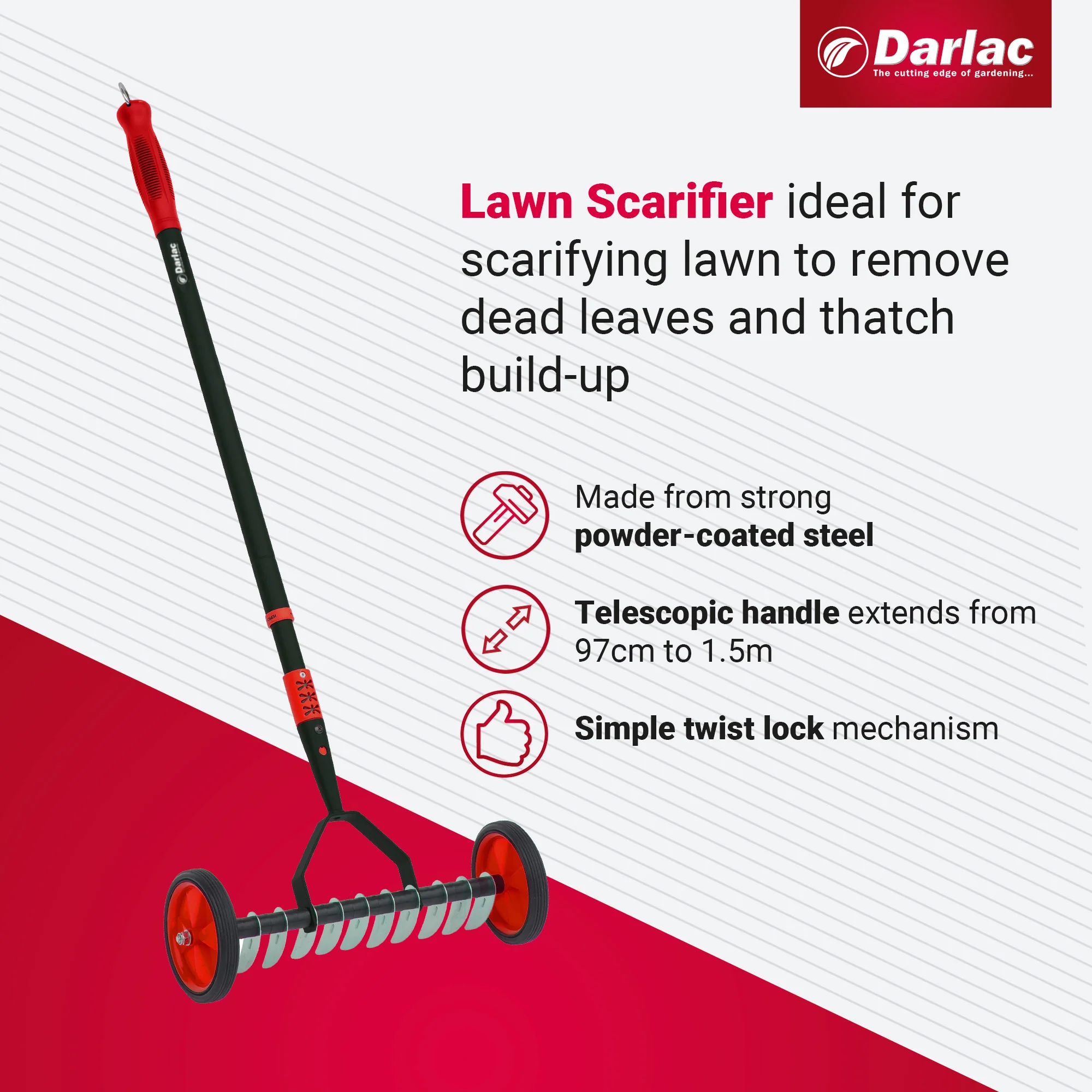 Darlac Lawn Scarifier - Image 3