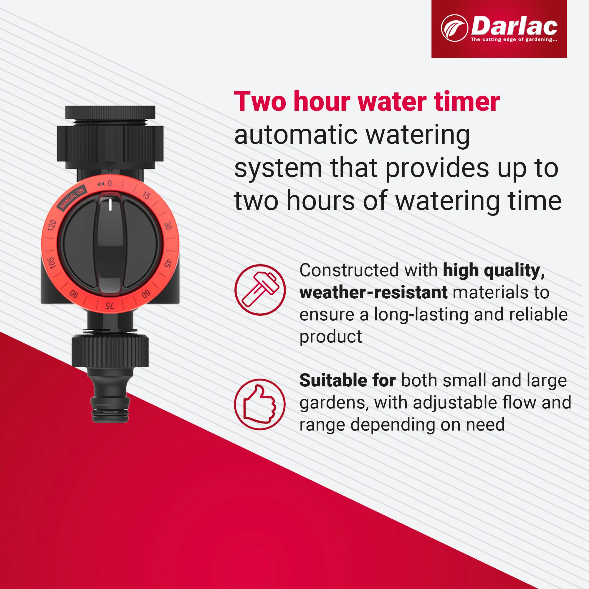 Darlac Two Hour Water Timer - Image 3