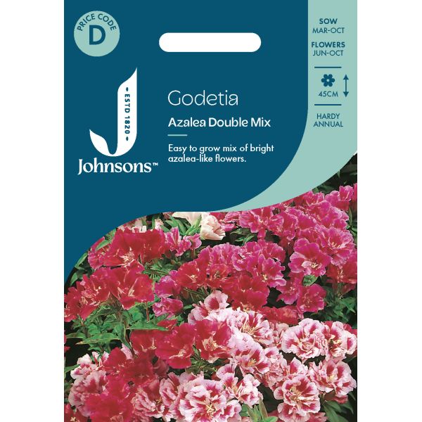 Godetia Azalea Double Mixed Seeds