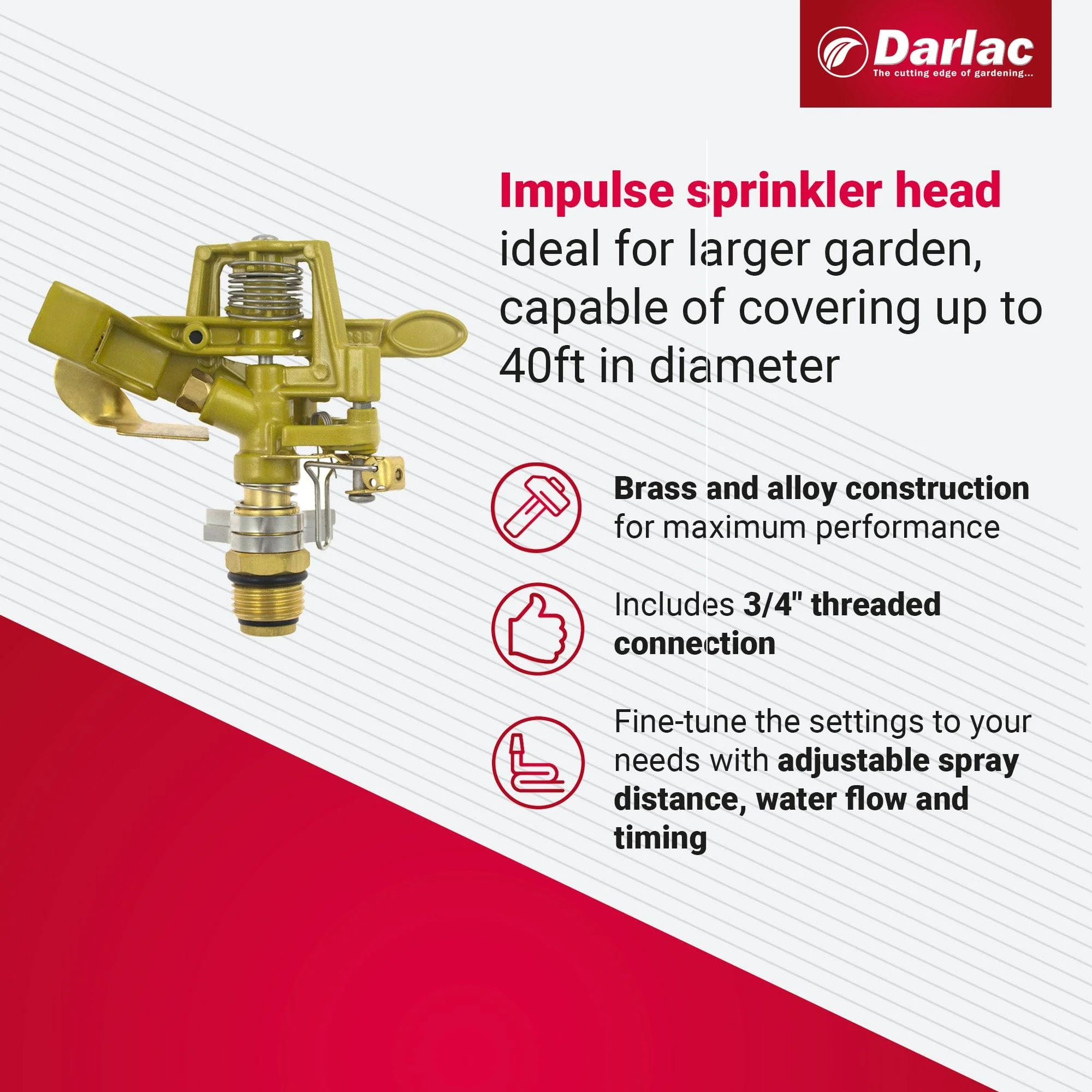 Darlac Impulse Sprinkler Head - Image 3