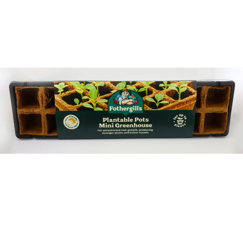 Plantable Pots Greenhouse Kit (16 plants)