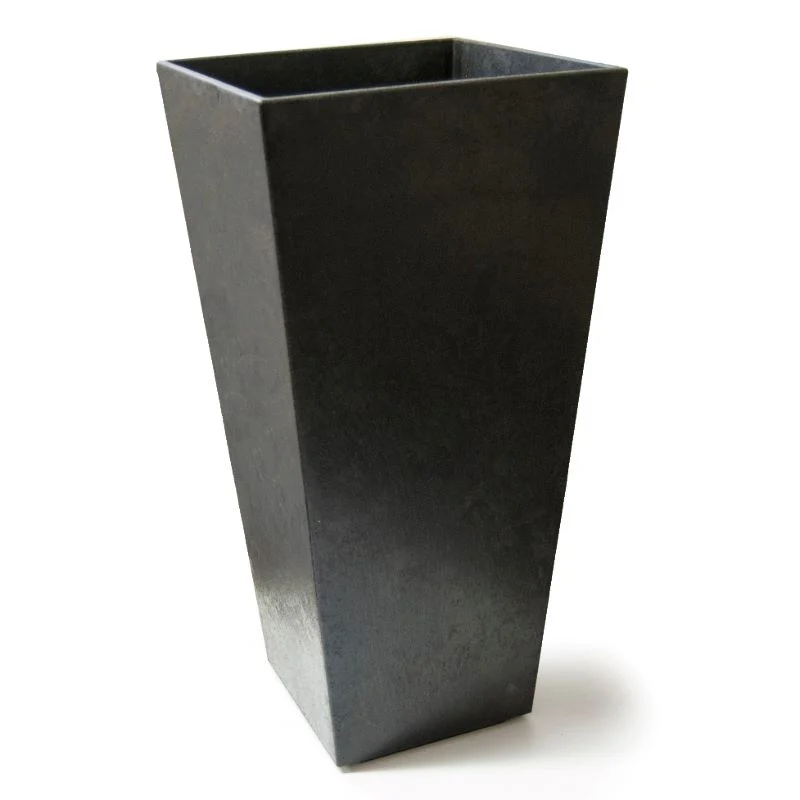 Sonata Recycled and Unbreakable Plant Pots Slate Set of 3 (33, 50, 71cm) - Image 2