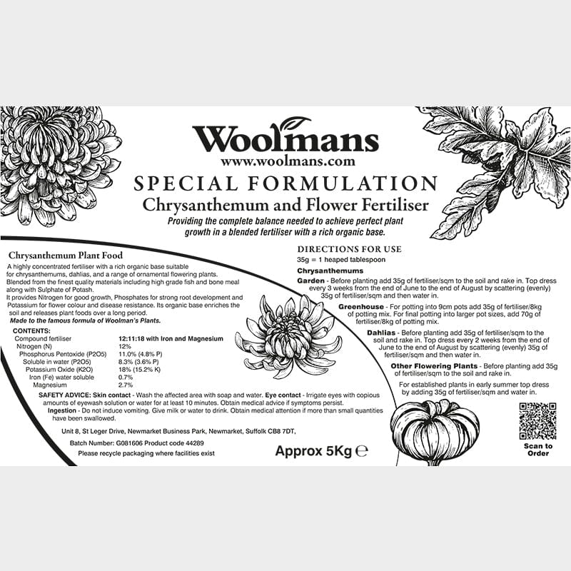 Special Chrysanthemum and Flower Fertiliser - Image 4