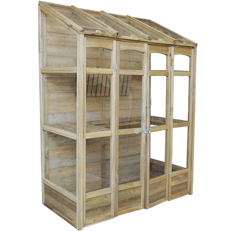 Victorian Tall Wall Greenhouse - Image 3
